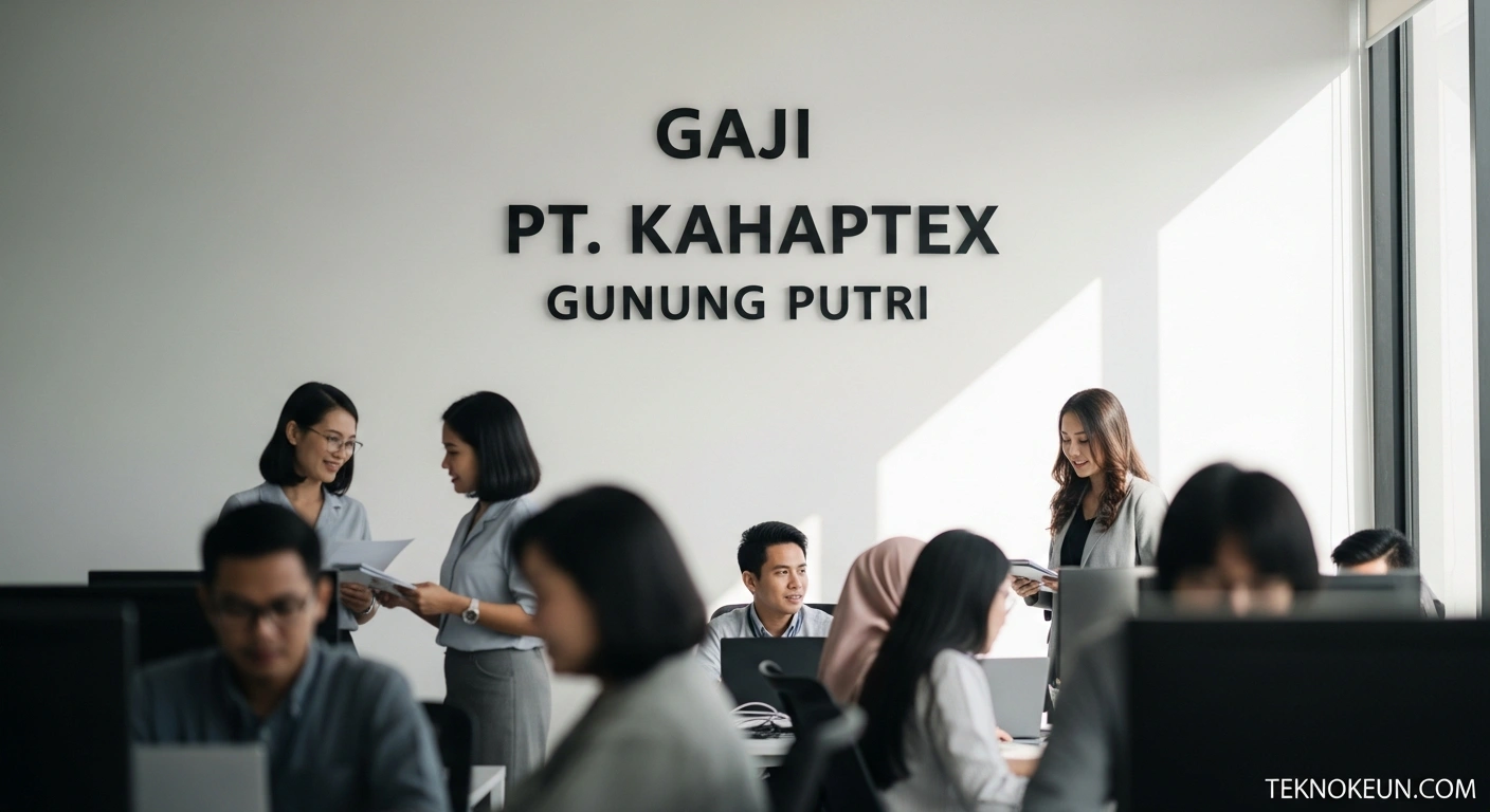 Gaji PT Kahaptex Gunung Putri