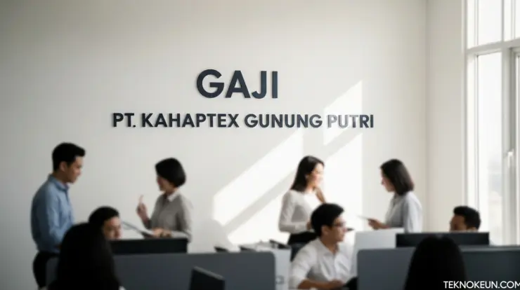 Gaji PT Kahaptex Gunung Putri