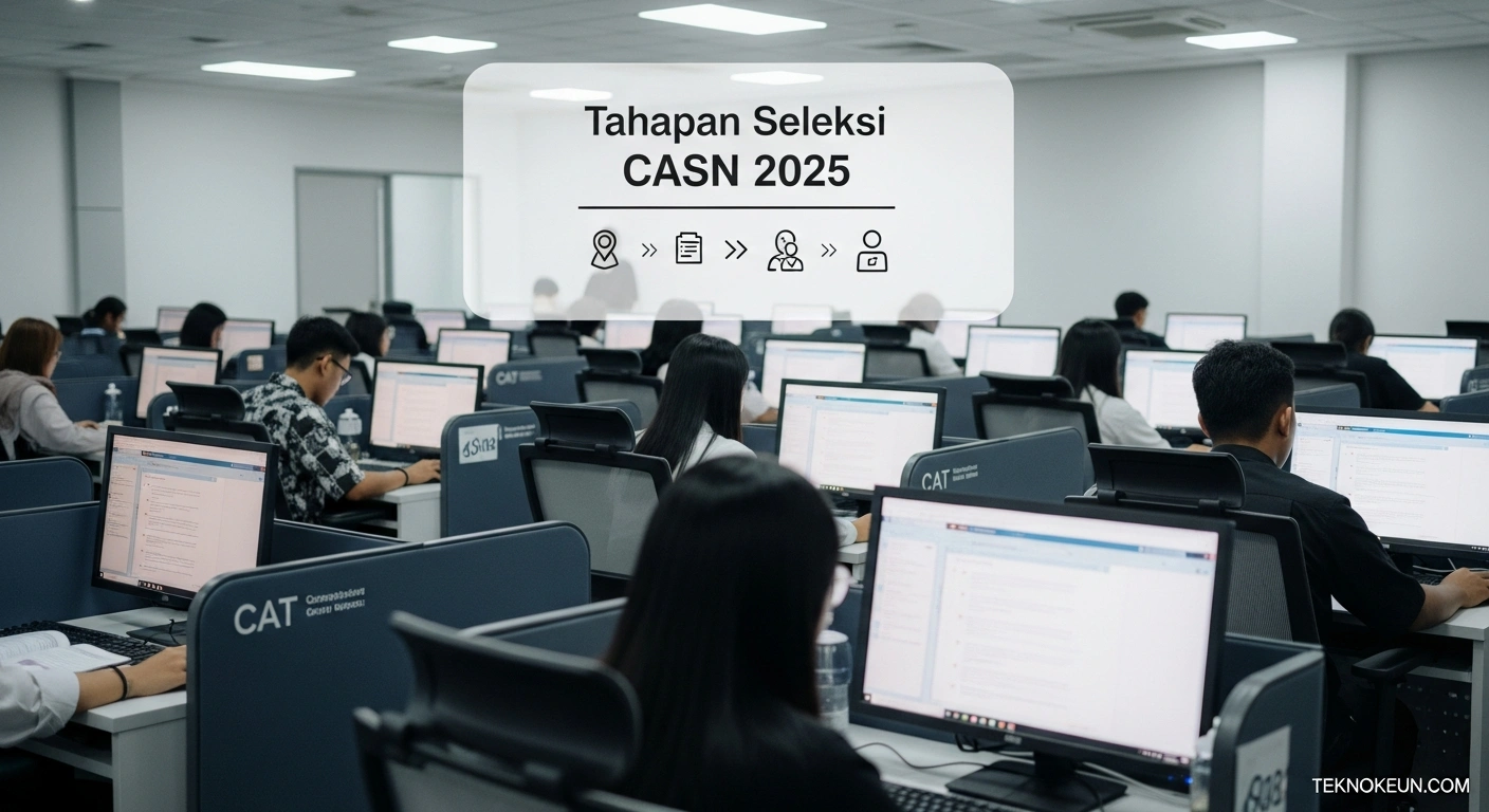 Tahapan Seleksi CASN 2025: Panduan Lengkap dari Pendaftaran hingga SKB