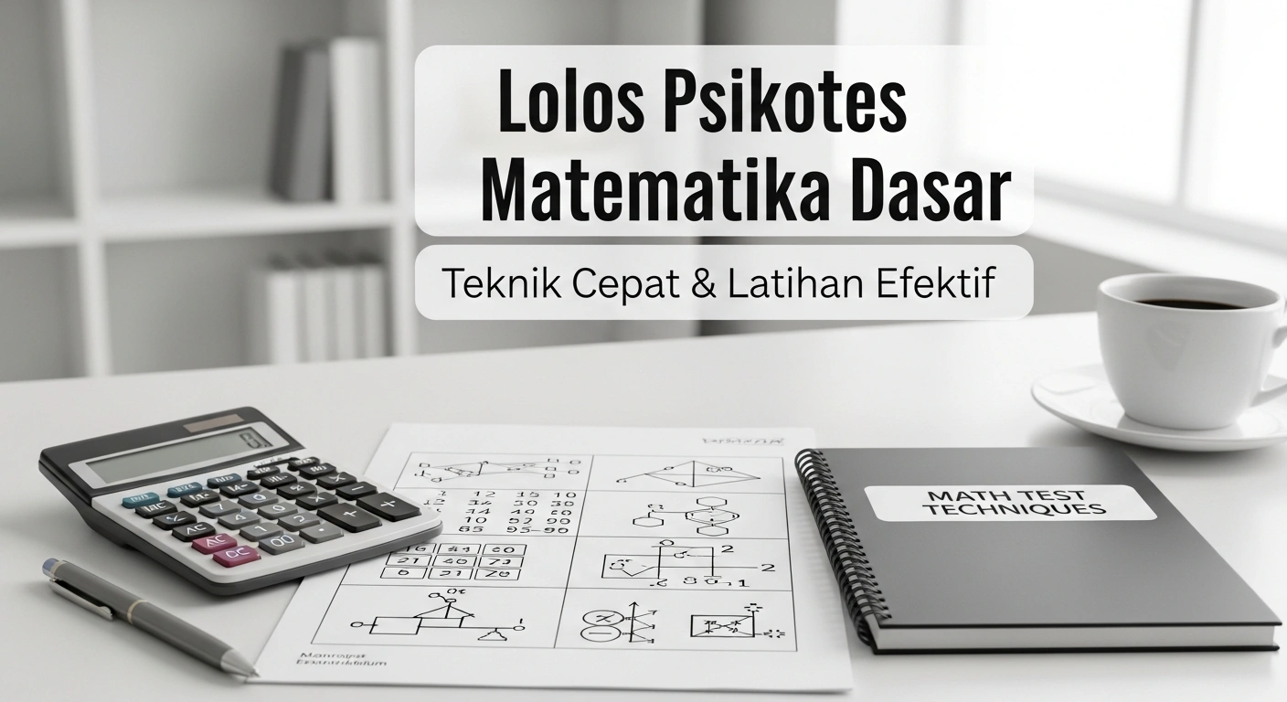Cara Lolos Psikotes Matematika Dasar
