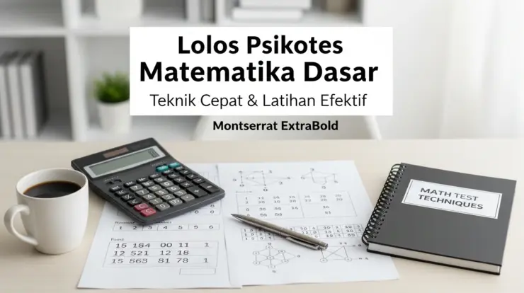 Cara Lolos Psikotes Matematika Dasar
