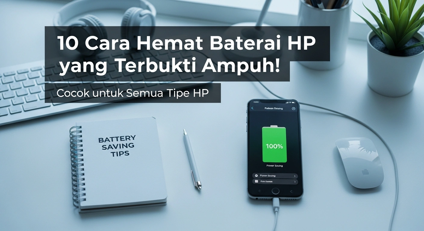 Cara Hemat Baterai HP