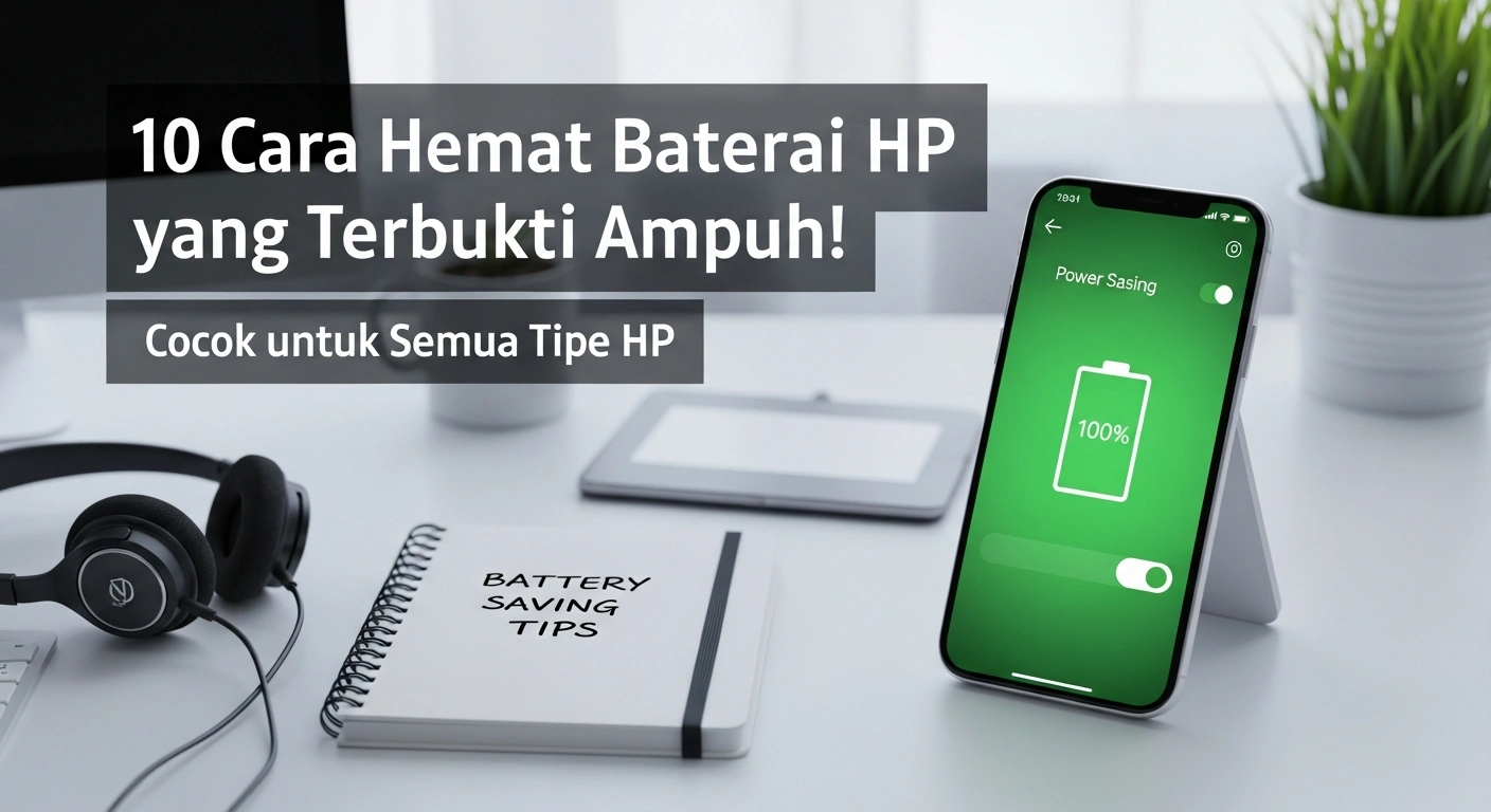 Cara Hemat Baterai HP