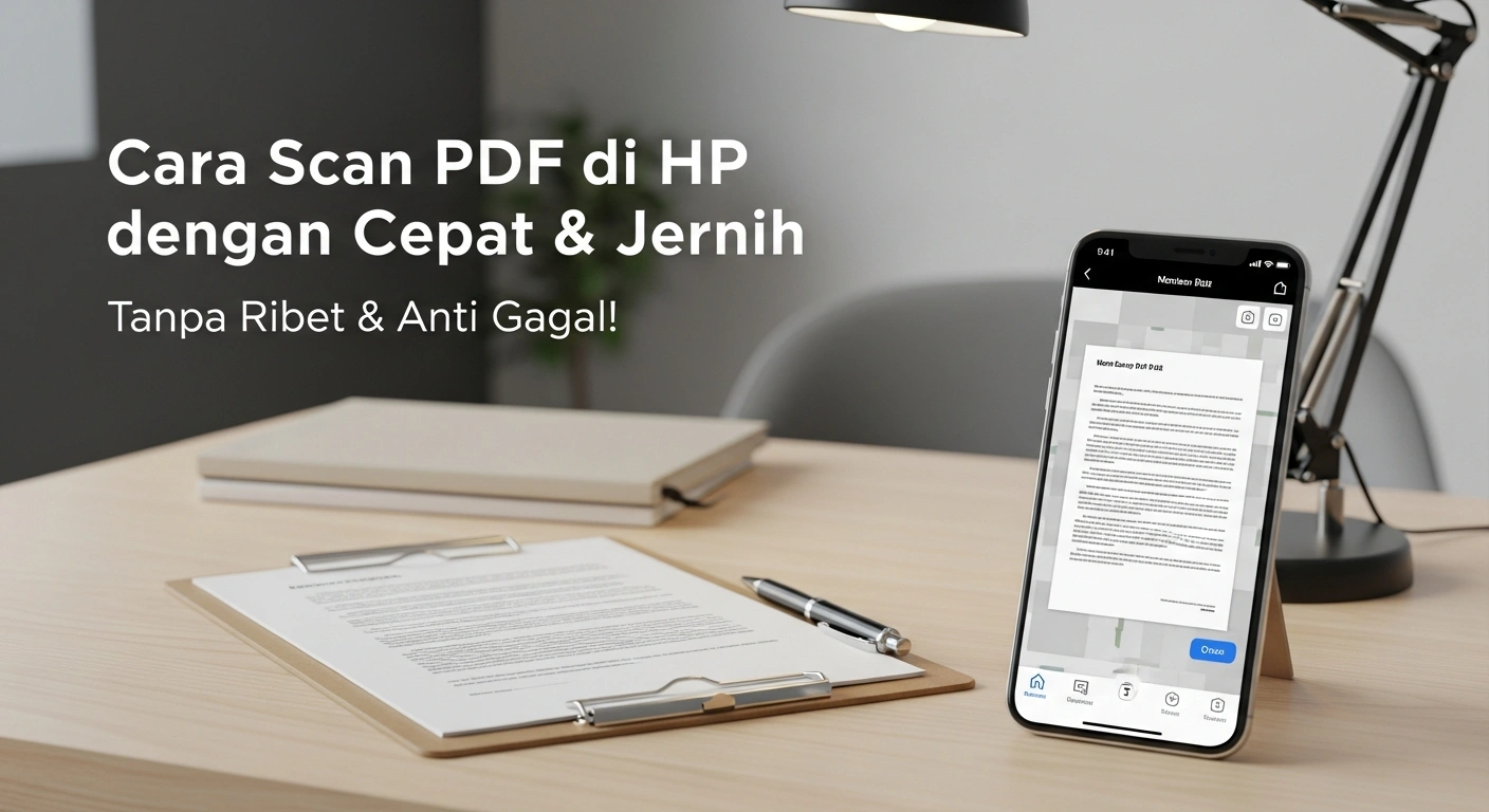 Cara Scan PDF di HP