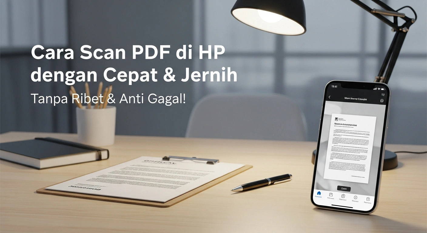 Cara Scan PDF di HP