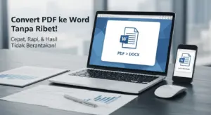 Cara Convert PDF ke Word Tanpa Ribet!