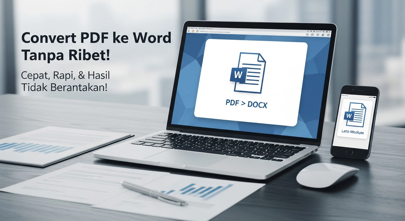 Cara Convert PDF ke Word