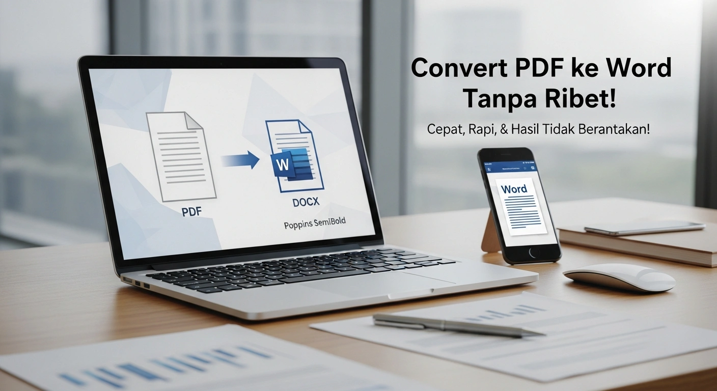 Cara Convert PDF ke Word