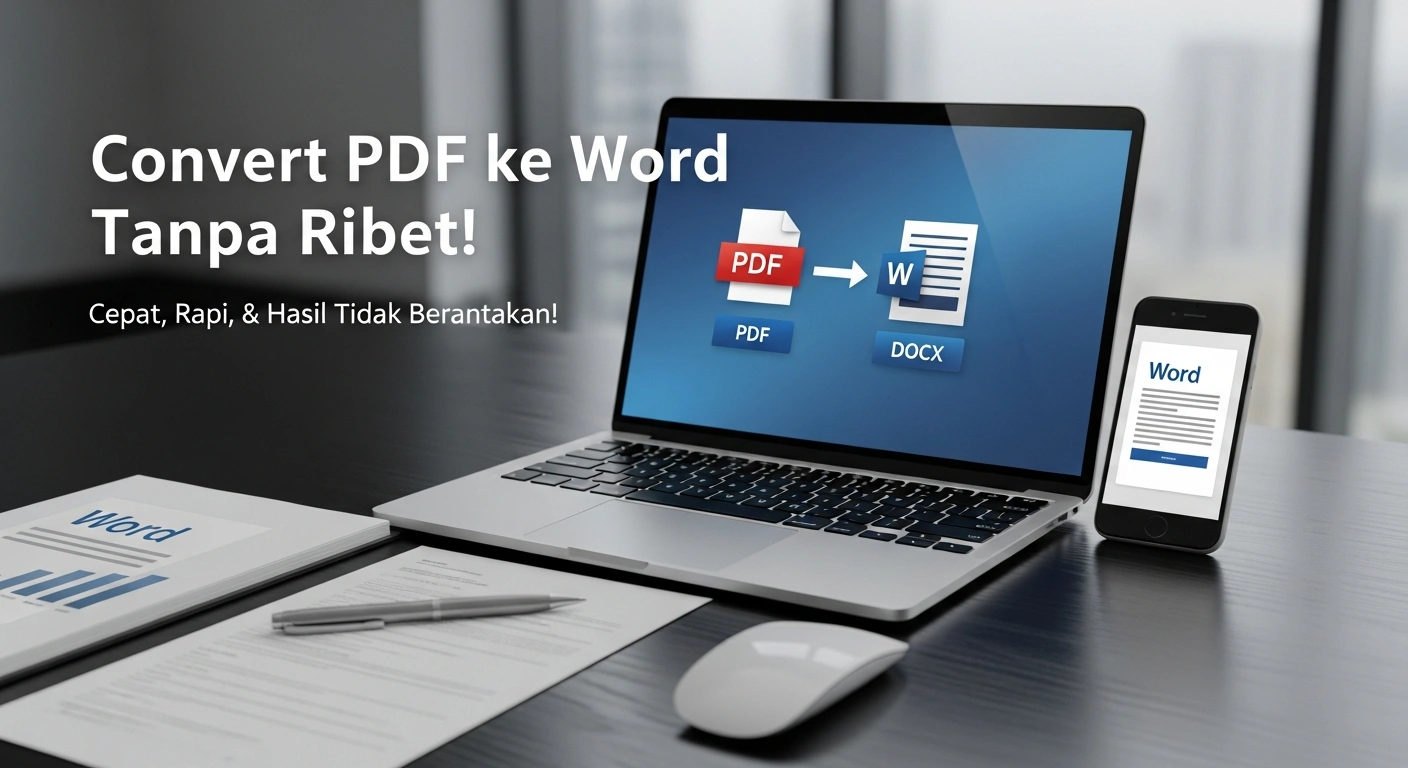 Cara Convert PDF ke Word