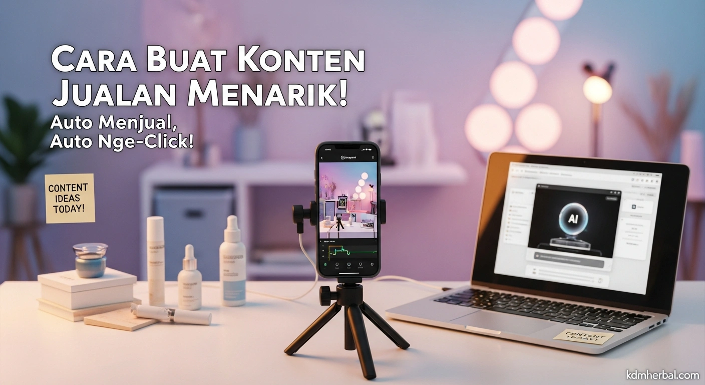 Cara Buat Konten Jualan