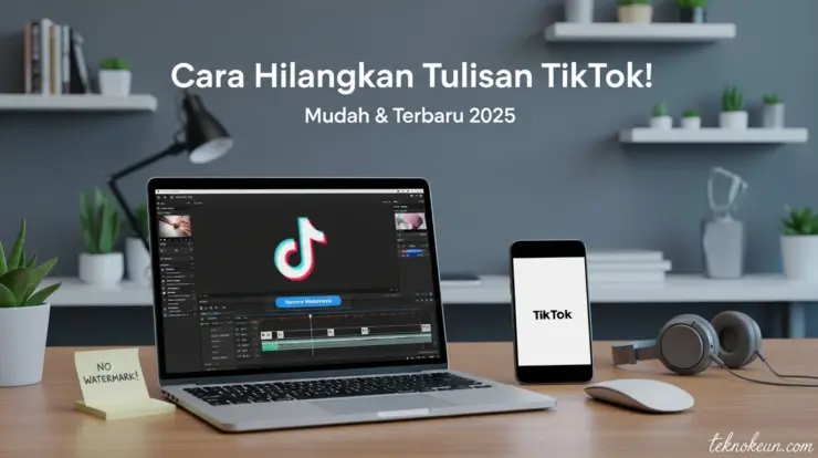 Cara Menghilangkan Tulisan TikTok