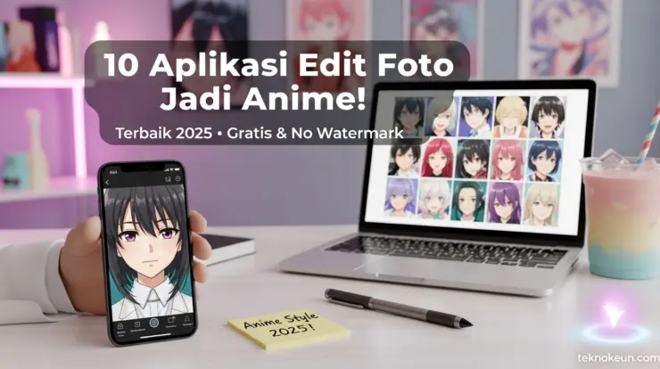 Aplikasi Edit Foto Jadi Anime