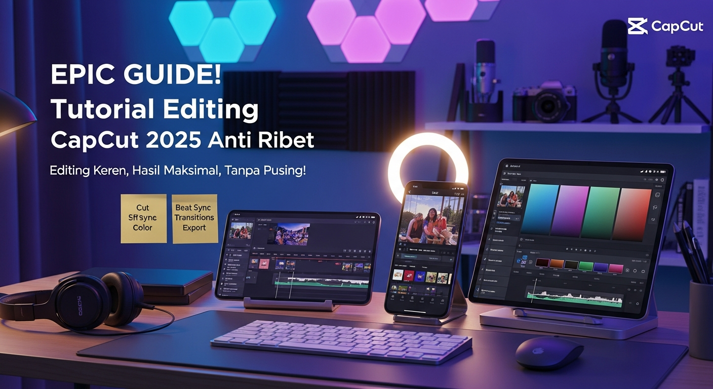 Epic Guide! Tutorial Editing CapCut 2025 Anti Ribet