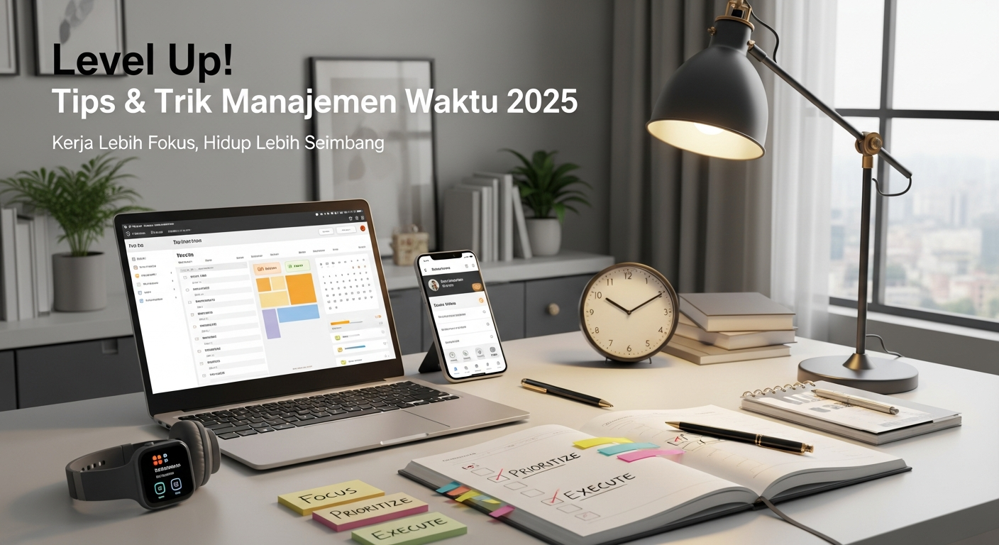 Level Up! Tips & Trik Manajemen Waktu 2025 6 Level Up! Tips & Trik Manajemen Waktu 2025