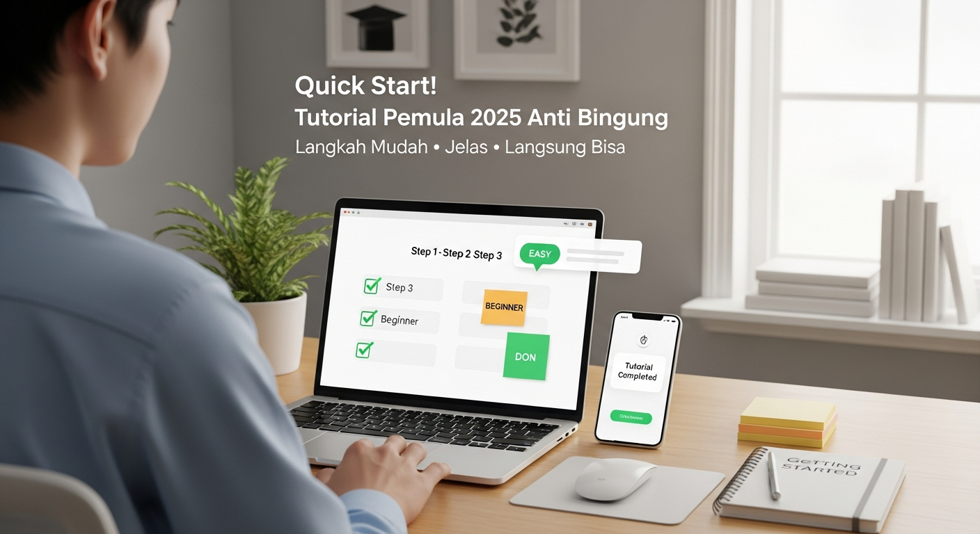 Quick Start! Tutorial Pemula 2025 Anti Bingung 5 Quick Start! Tutorial Pemula 2025 Anti Bingung