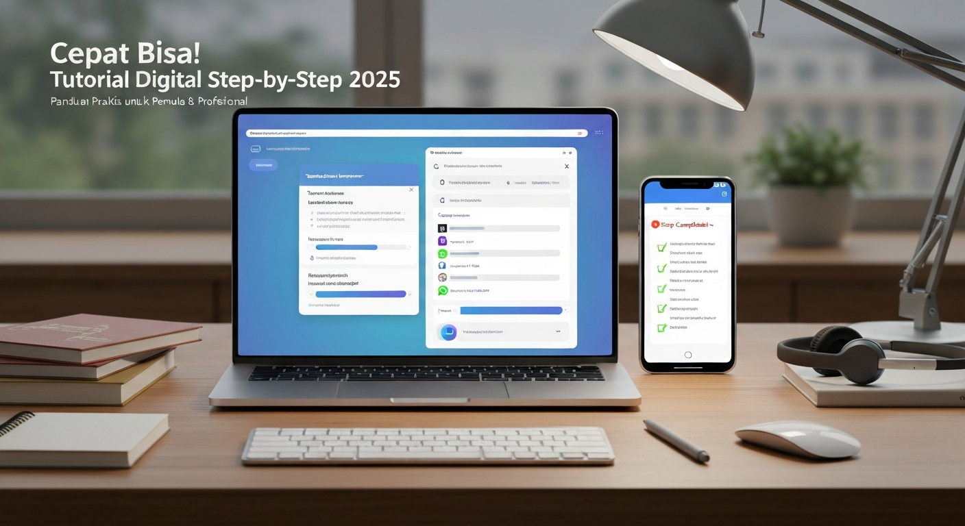 Cepat Bisa! Tutorial Digital Step-by-Step 2025