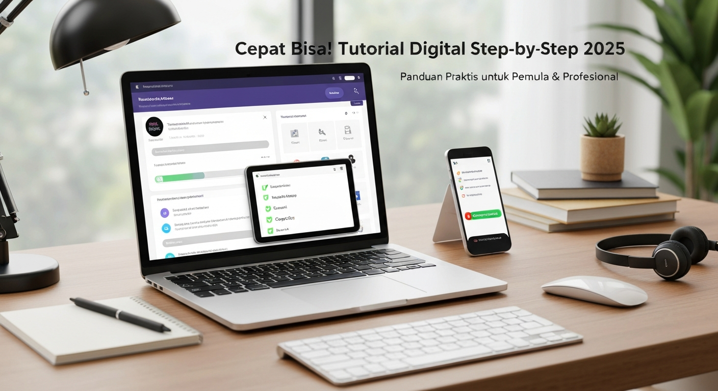Cepat Bisa! Tutorial Digital Step-by-Step 2025