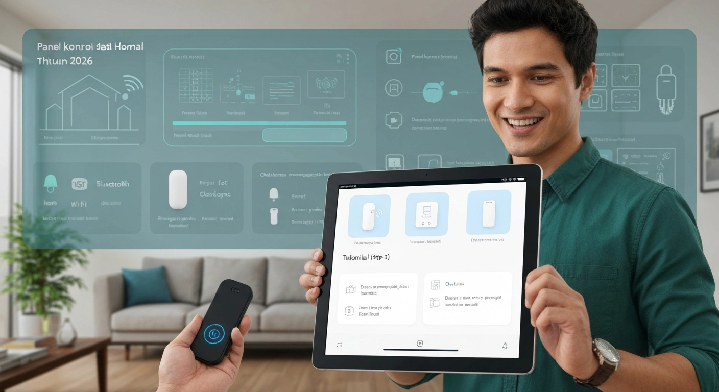 Mudah Dipasang! Tutorial Smart Home 2026 6 Mudah Dipasang! Tutorial Smart Home 2026